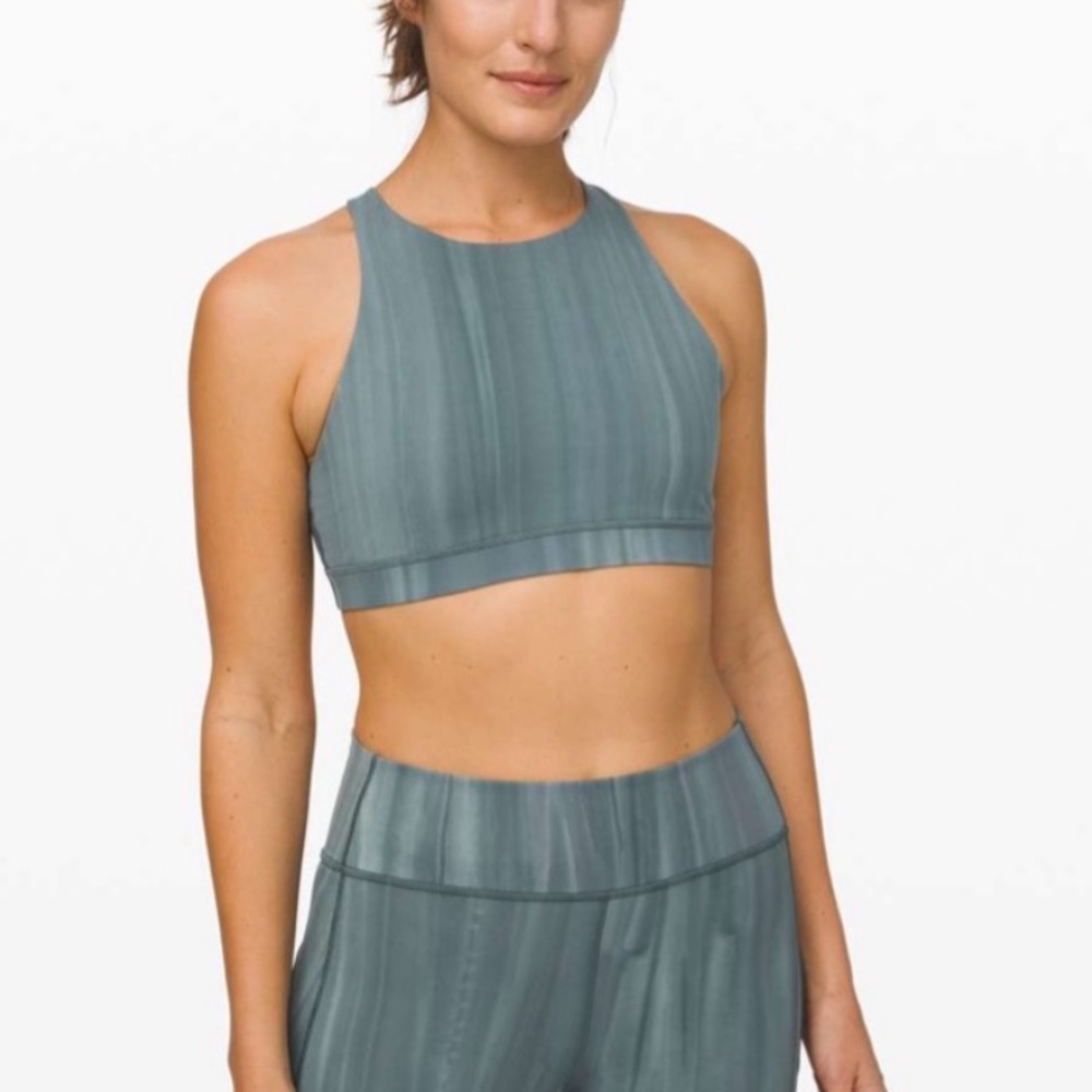 lululemon athletica Teal Sports Bra